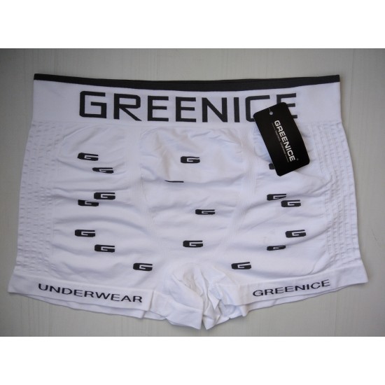 Боксеры мужские Greenice бесшовные белый M\L 7724