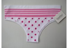 Трусики Greenice американка рожеві точки білий L\XL 2250