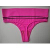 Трусики стрінги Greenice безшовні широкий пояс кішечка рожевий S\M 2362