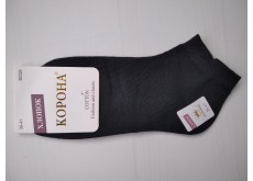 Носки женские Корона хлопок черный 36-41 2329