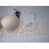 Комплект Biweier кружевной бюстье push up бежевый 75В 30319