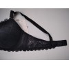 Бюстгальтер WeiyeSi кружево тонкий поролон черный 95F 8124