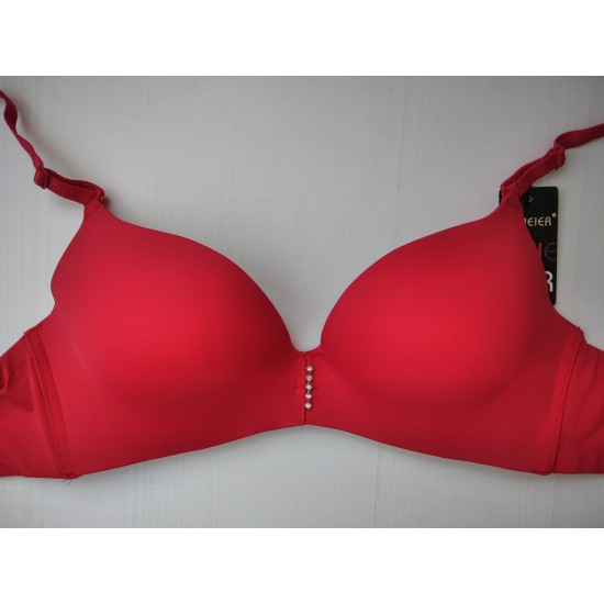 Бюстгальтер Biweier бесшовный без косточек красный 95D 30005 Бюстгальтер Biweier бесшовный без косточек красный 95D 30005