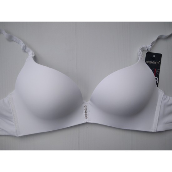 Бюстгальтер Biweier бесшовный без косточек белый 90D 30005