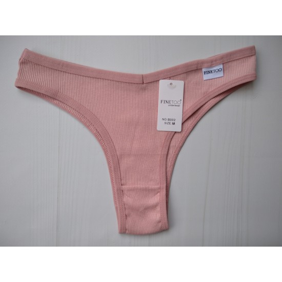 Трусики женские Finetoo хлопок пудровый М 44\46 В002