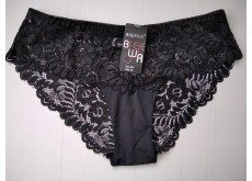 Трусики Biweier кружевные черный XL 46-48 633