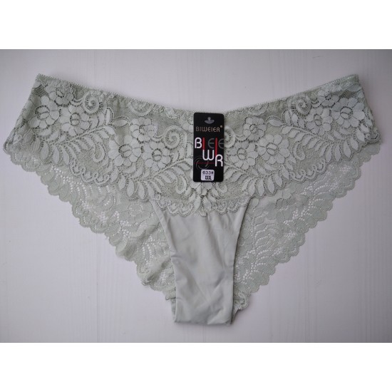 Трусики Biweier кружевные хаки XХXL 50-52 633 Трусики Biweier кружевные хаки XХXL 50-52 633