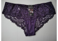 Трусики Biweier кружевные темный сиреневый XL 46-48 633