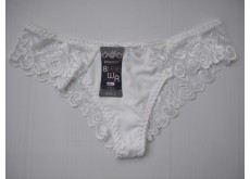 Трусики бразилиана Biweier кружевные молочный L 44\46 1909