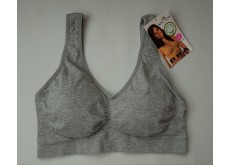 Топ Blue Rose бесшовный хлопок серый XXL 615