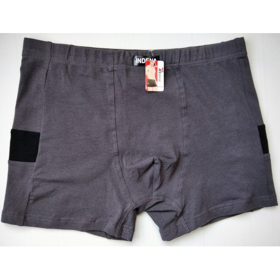 Трусы боксеры Indena хлопок серый темный L 81062