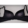 Бюстгальтер Ouno без косточек гладкий черный S\M 7514