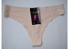 Трусики стринги Lulola бесшовные бежевый М 46 335