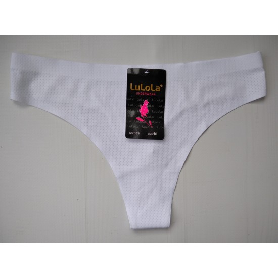 Трусики Lulola стрінги безшовні білий  М 46 335