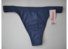 Трусики стрінги Greenice безшовні тонкий пояс синій темний 48-50 L\XL 9894