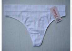 Трусики стрінги Greenice безшовні рубчик білий 46-48 M\L 9927