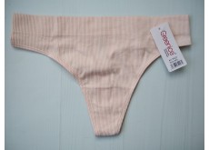Трусики стрінги Greenice безшовні рубчик персиковий 46-48 M\L 9927