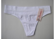 Трусики стрінги Greenice безшовні рубчик білий 46-48 M\L 9892