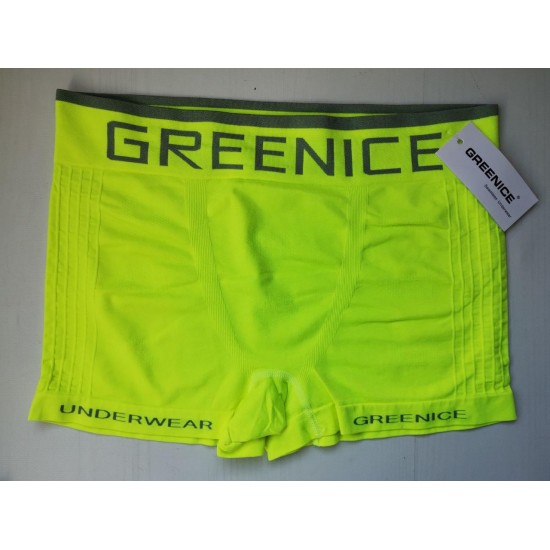 Боксеры мужские Greenice бесшовные салатовый XL\XXL 7723