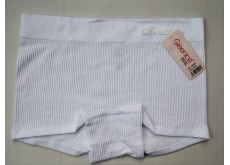 Трусики шортики женские Greenice бесшовные в рубчик белый M\L 9998