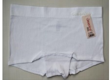 Трусики шортики женские Greenice бесшовные в рубчик белый L\XL 9998