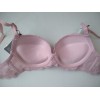 Бюстгальтер Biweier мереживо великий push up пудровий 75В 922