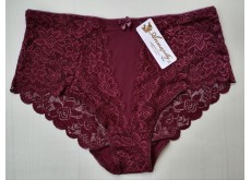 Трусики Annajolly кружевные бордовый XL 52 9674