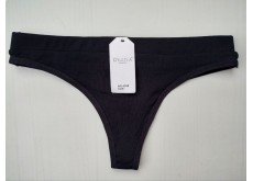 Трусики стрінги Dyana бавовна чорний L\XL 6395