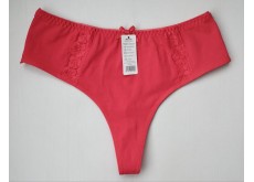 Трусики стрінгі Nadizi із завищеною талією бавовна червоний XL 50 931