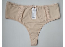 Трусики стрінгі Nadizi із завищеною талією бавовна бежевий XL 50 931