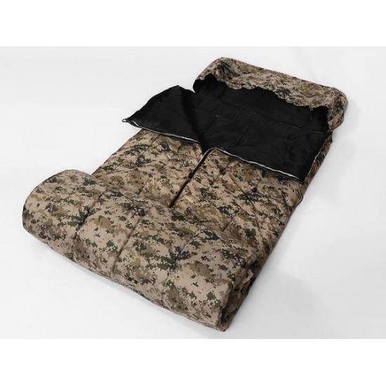 Спальний мішок на блискавці з каптуром Спальний мішок на блискавці з каптуром