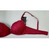 Бюстгальтер Biweier кружево двойной push up бордовый 70В 909