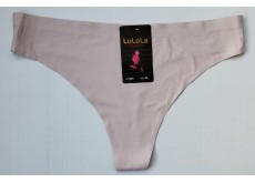 Трусики стрінги Lulola безшовні пудровий XL 50 335 Трусики стрінги Lulola безшовні пудровий XL 50 335