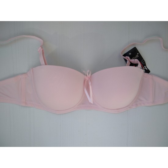 Бюстгальтер Biweier анжелика, пуш-ап с силиконовыми лентами розовый 90C 3189 Бюстгальтер Biweier анжелика, пуш-ап с силиконовыми лентами розовый 90C 3189