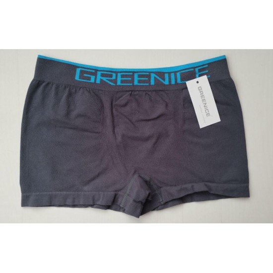 Боксеры мужские Greenice бесшовные серый M\L 4823
