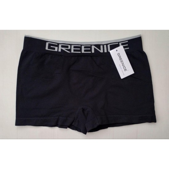 Боксеры мужские Greenice бесшовные черный M\L 4823