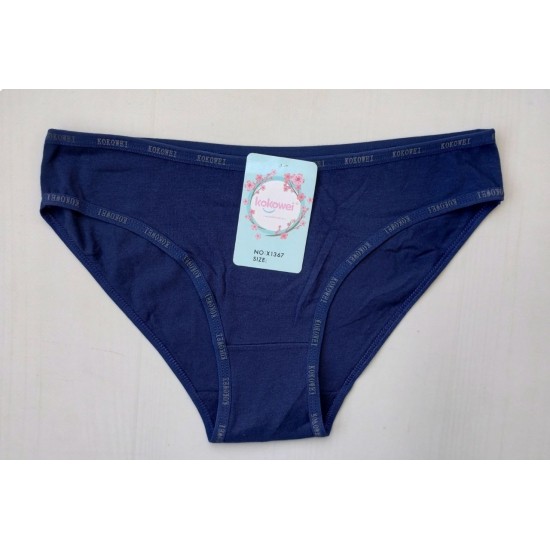 Трусики женские Kokowei хлопок синий XL 46 1367