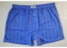 Мужские трусы шорты VERICOH хлопок блоки синий XL 48\50