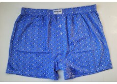 Мужские трусы шорты VERICOH хлопок блоки синий 3XL 52\54