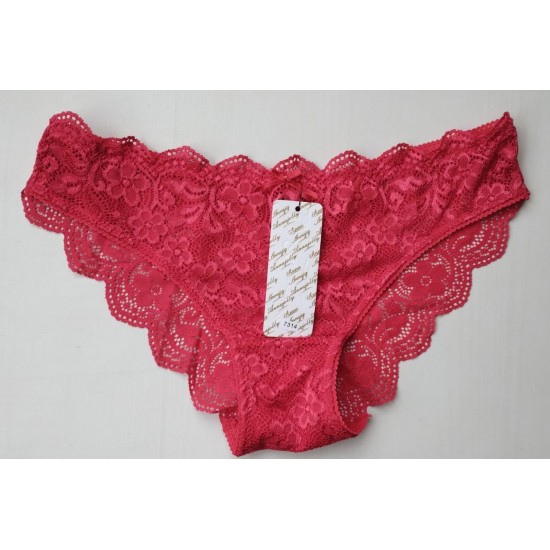 Трусики Annajolly кружевные красный L 7314