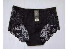 Трусики Biweier хлопок кружево черный 3XL 52\54 220