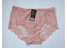Трусики Biweier хлопок кружево пудровый 3XL 52\54 220