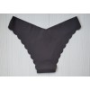Трусики жіночі Finetoo безшовні сірий темний M 6348