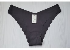 Трусики жіночі Finetoo безшовні сірий темний L 6348