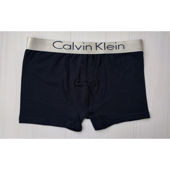 Трусики боксери підліткові бавовна синій темний 11-13 років