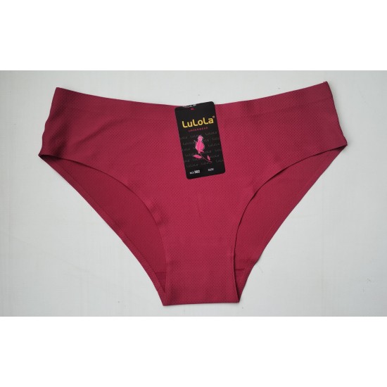 Трусики Lulola безшовні бордовий XXL 50/52 302