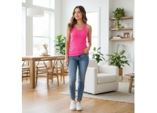 Майка Greenice бесшовная рубчик розовый L\XL 7314