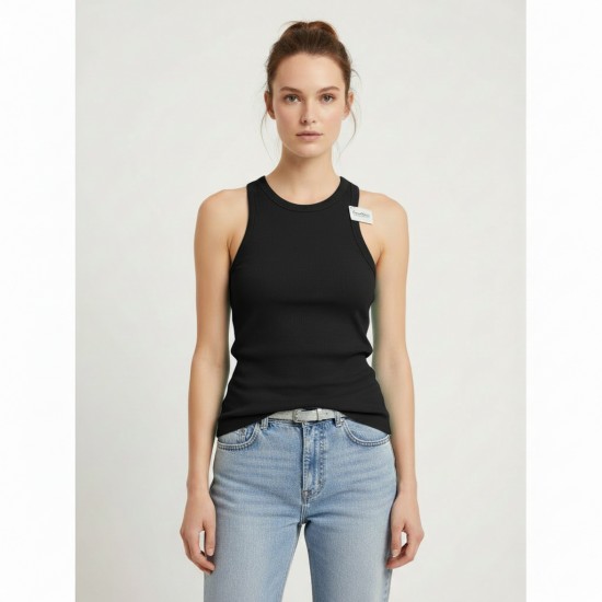 Майка Greenice бесшовная рубчик черный L\XL 7314