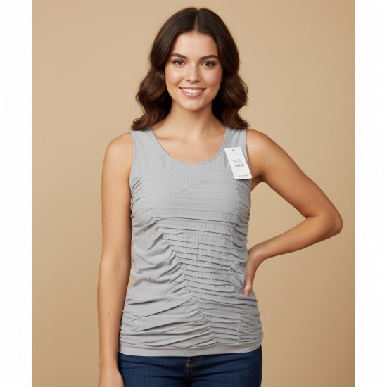 Майка Greenice безшовна сірий S\M 2616