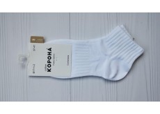 Носки женские Корона хлопок белый 37-41 7112